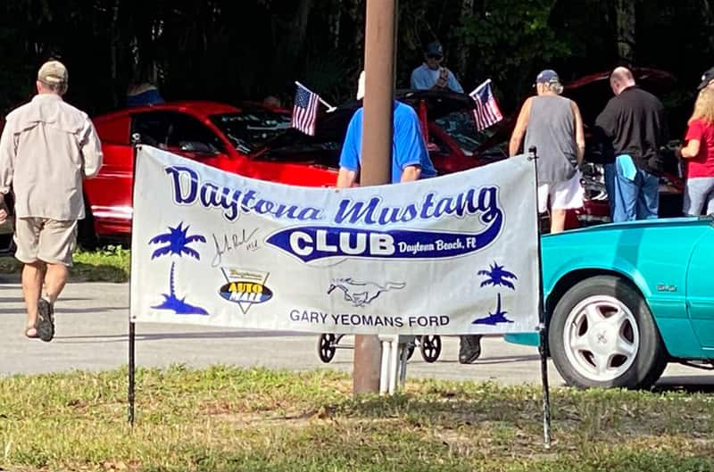 Daytona Mustang Club Banner