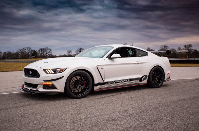 Kenny Brown S550 mustang on track still