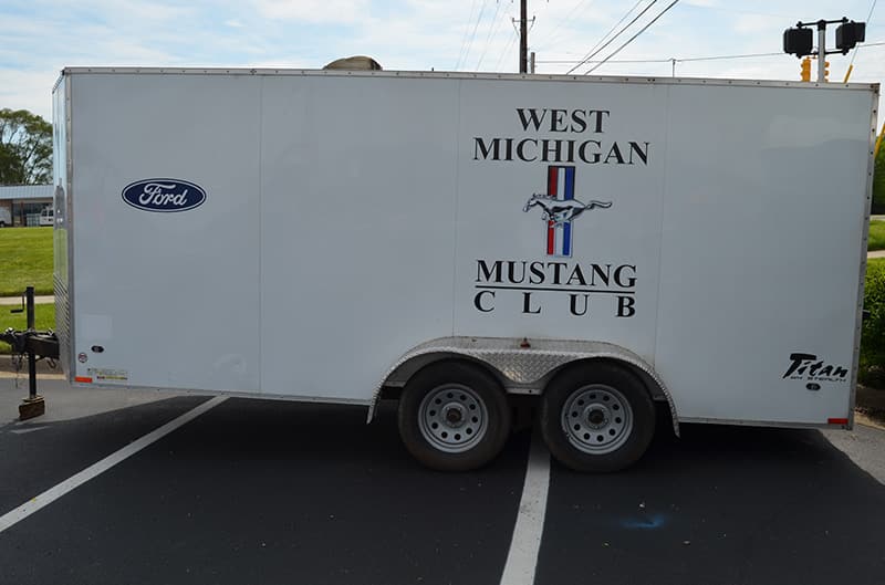 Mustang Club trailer