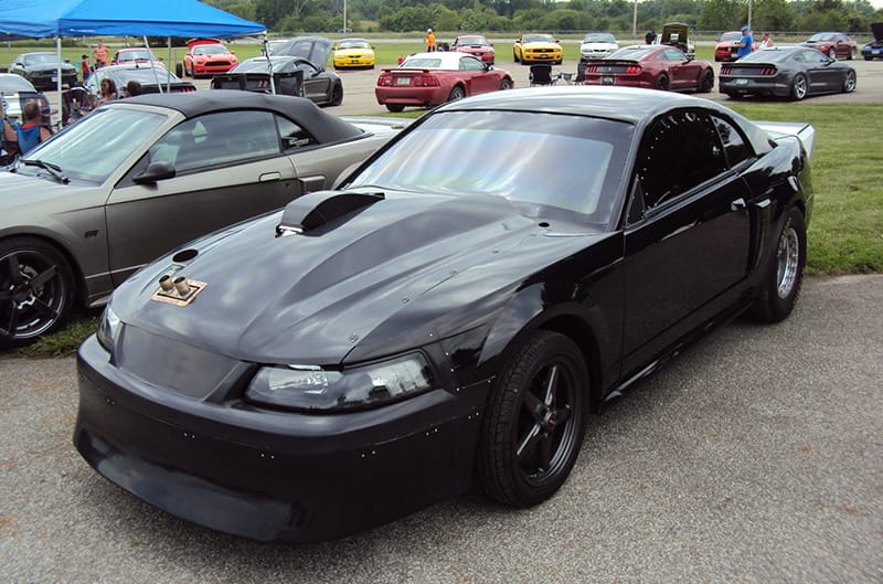 Black Newedge mustang