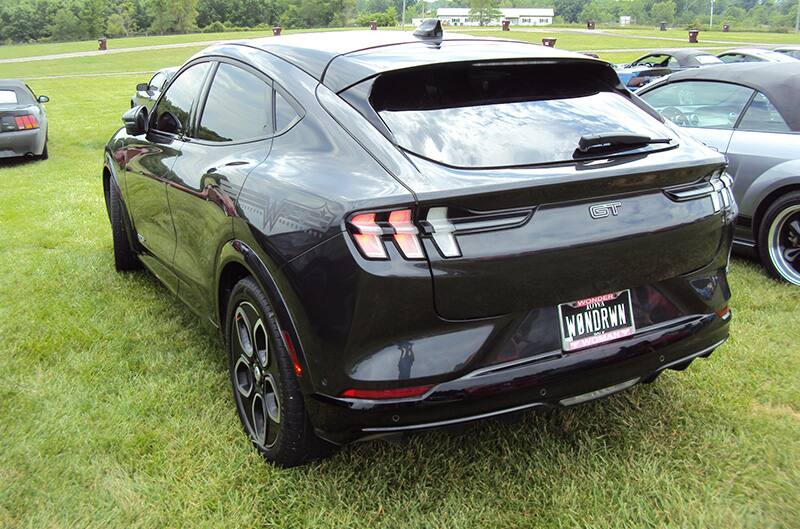 Black Mustang Mach E