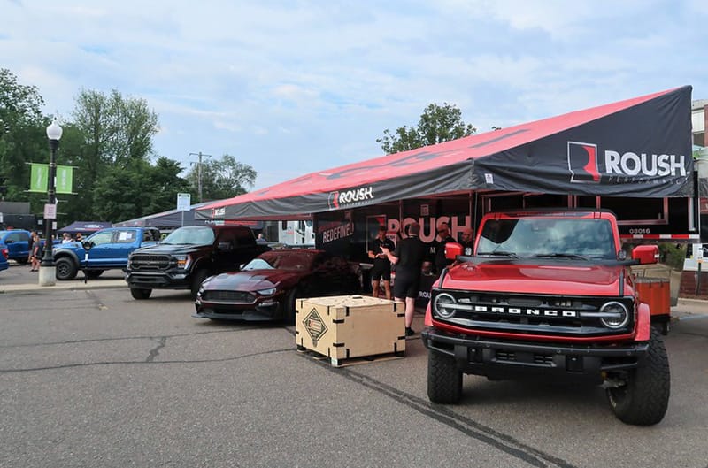 ROUSH Performance display at woodward