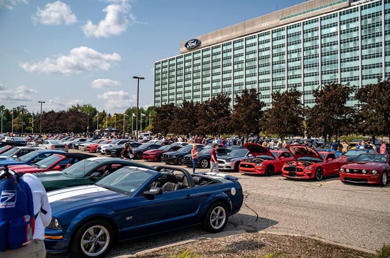Ford Mustangs at WHQ