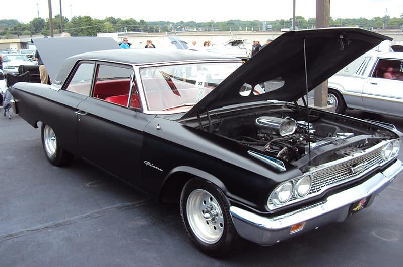 Black ford galaxie