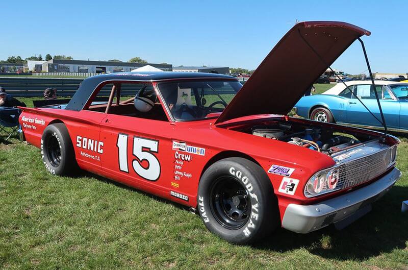 Red Ford Racecar