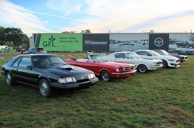 Ford Club cars at Speed festival