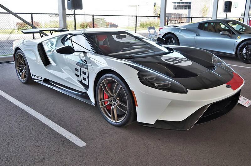 White and black 3rd gen ford GT Paul Rocha