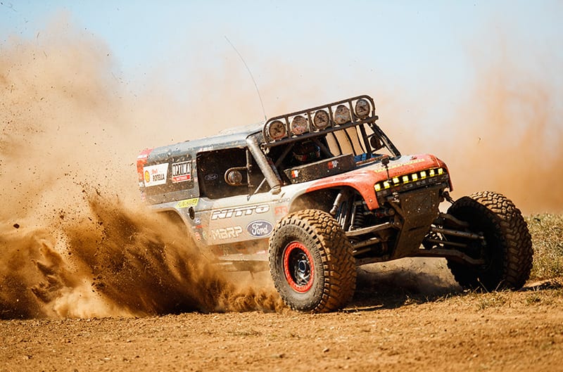 Ultra4 bronco showcasing offroad abilities