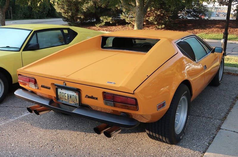 Orange Pantera from rear