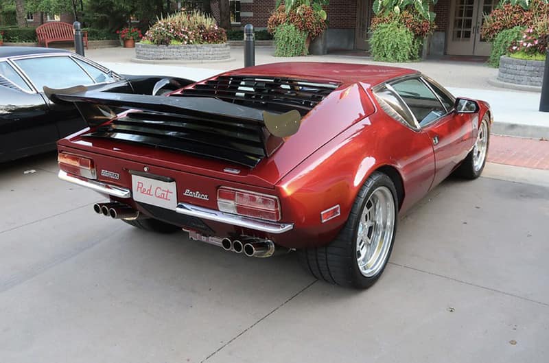 Red Pantera from rear