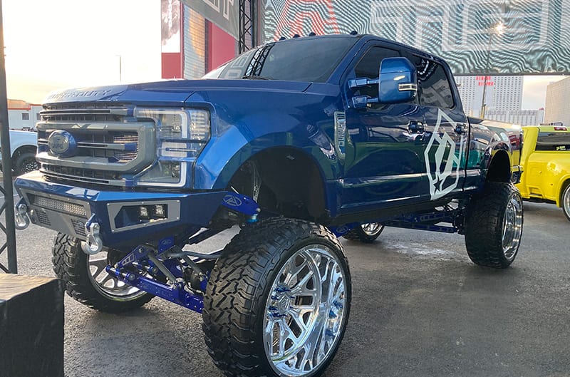 2022 Ford F250 lifted and custom