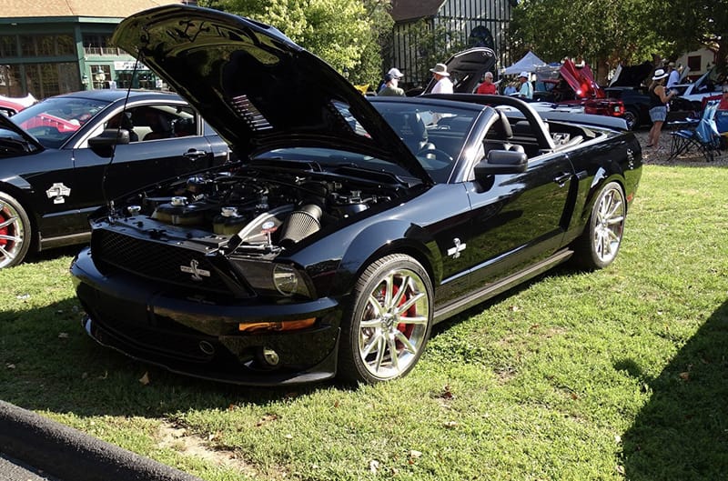 Black S197 Shelby GT500 Mustang