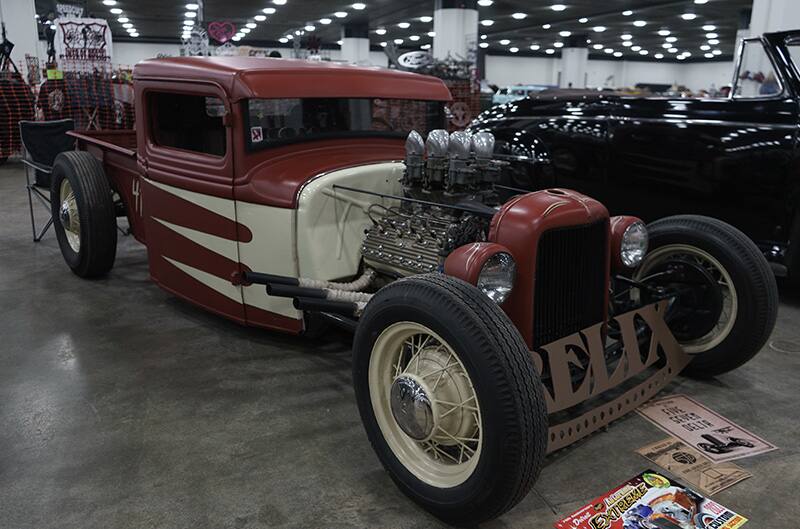 custom 30s ford rat rod