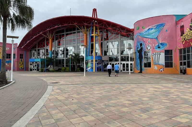 Exterior of Auto museum in daylight