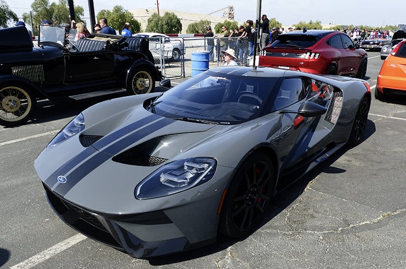 Gray third generation Ford GT