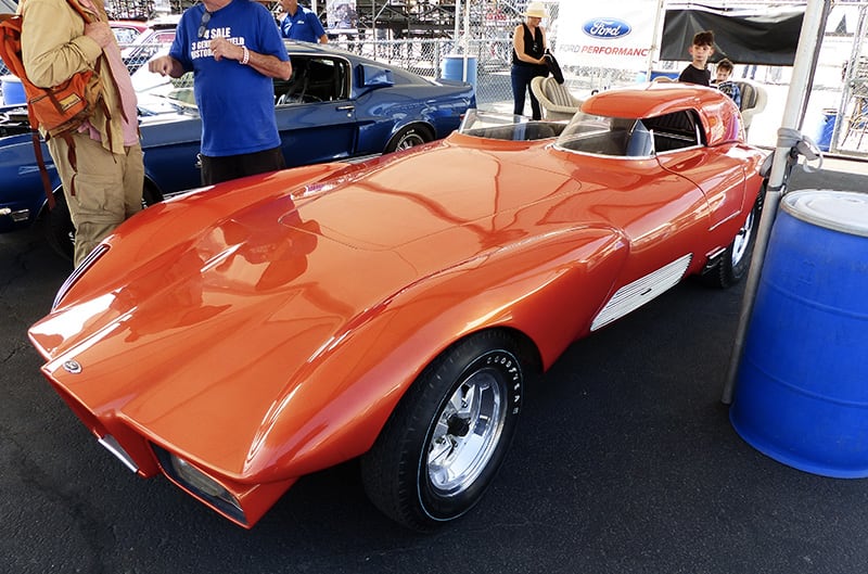 Mustang prototype on display