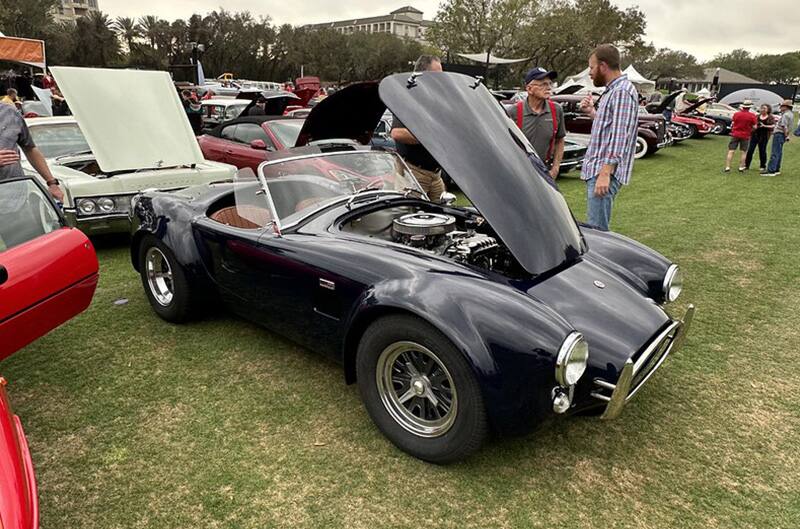 Ford Vehicles on golf course for the Amelia