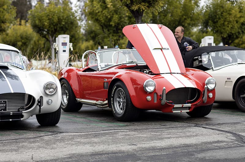 Shelby Cobras at show