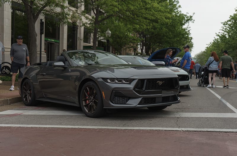 2024 Mustang at show