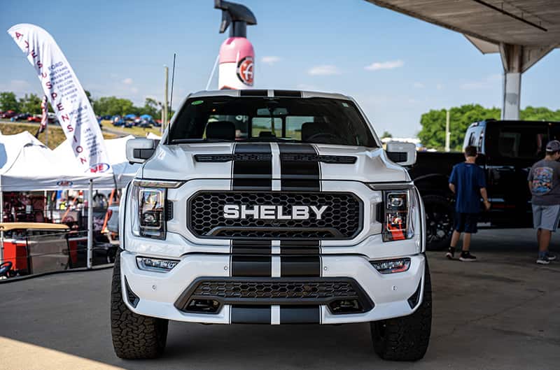 Shelby F150 on stage