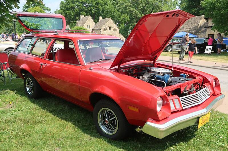 Red Ford Pinto Wagon