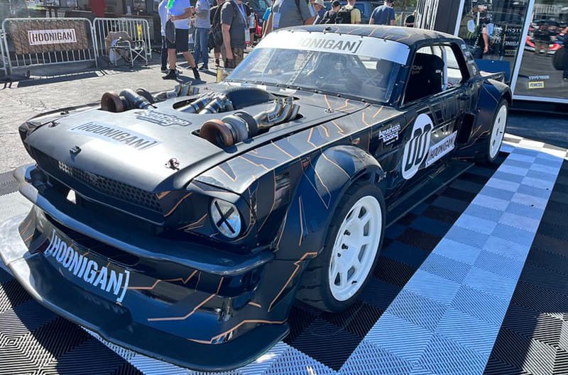 Ken Block's Hoonicorn on display at SEMA 2023