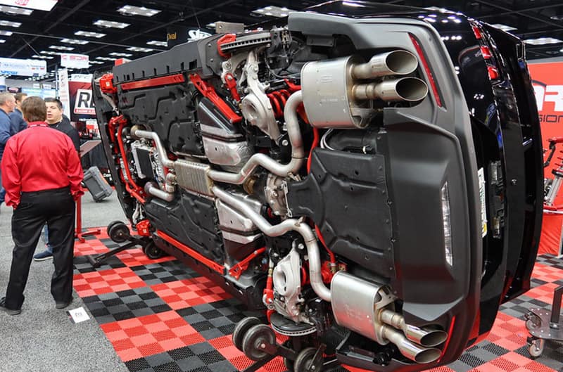 UNderside of S650 Mustang