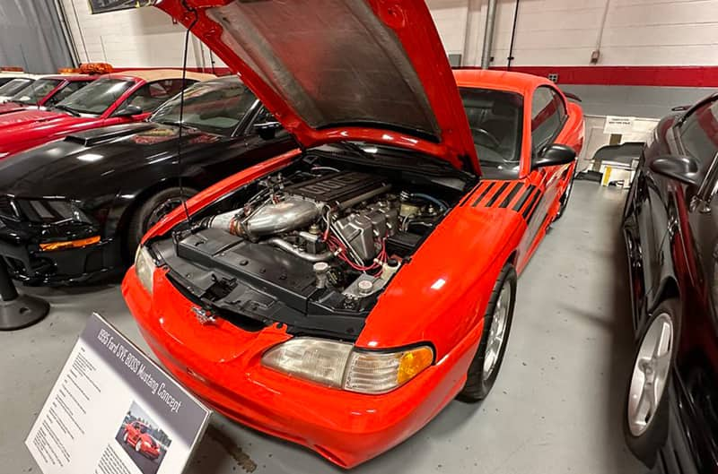 BOSS mustang at museum