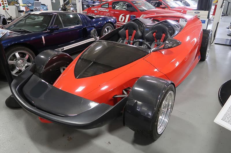 Prototype ford vehicle at musuem