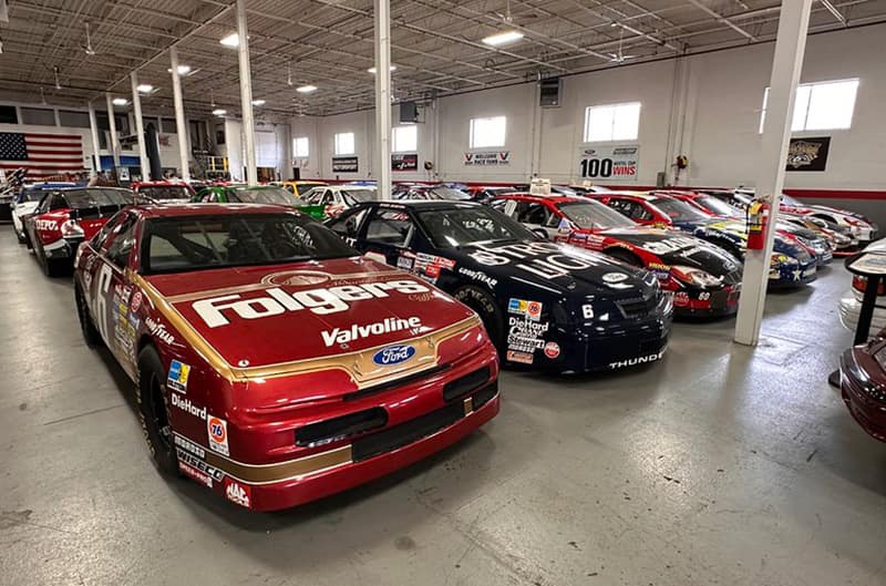 Many cars in ROUSH collection