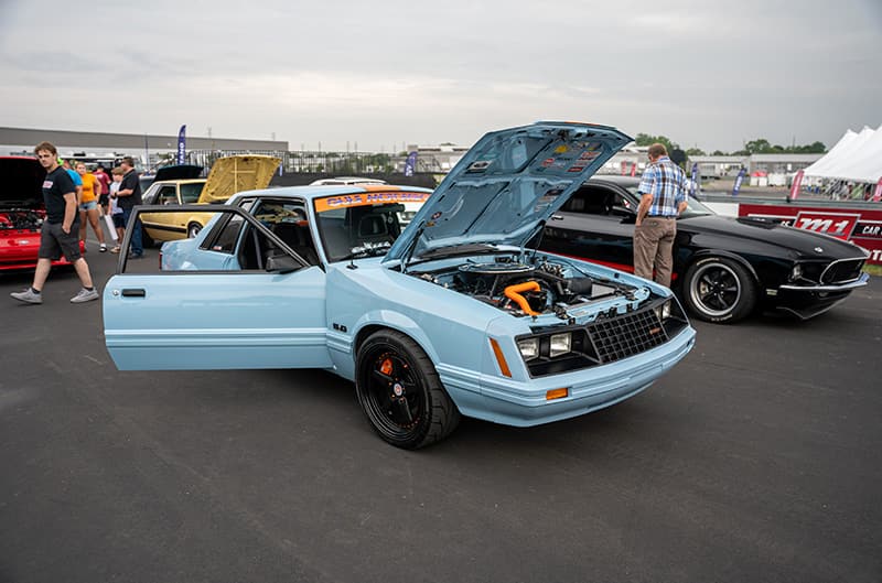 Pit & Paddock Mustang Show