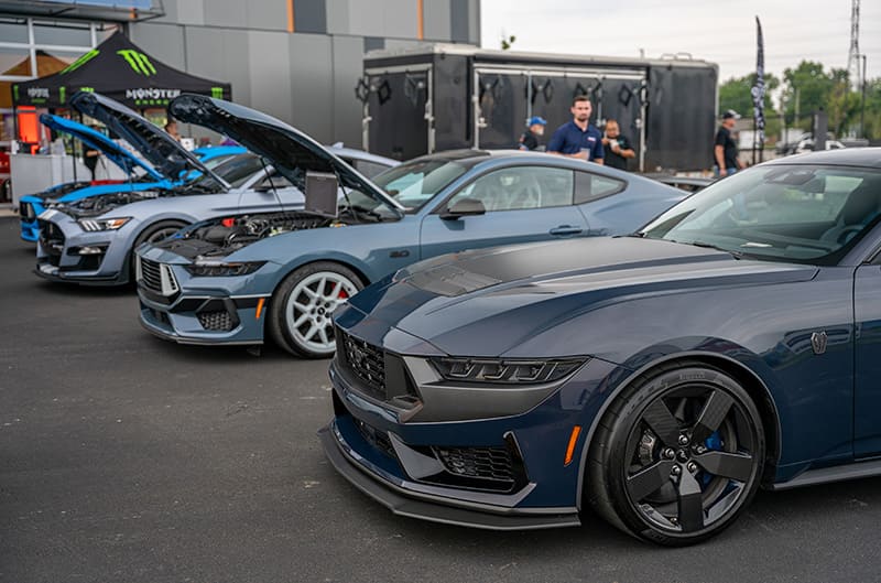 Pit & Paddock Mustang Show