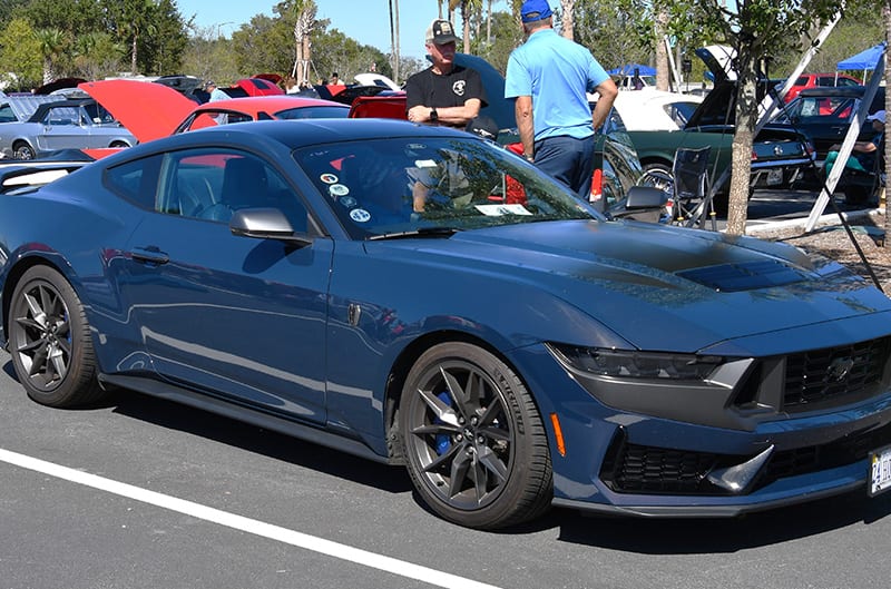 Mustangs in Savannah Show