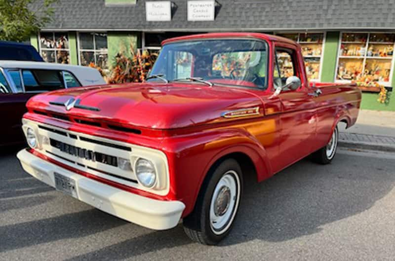 Ford vehicles at Oktoberfest