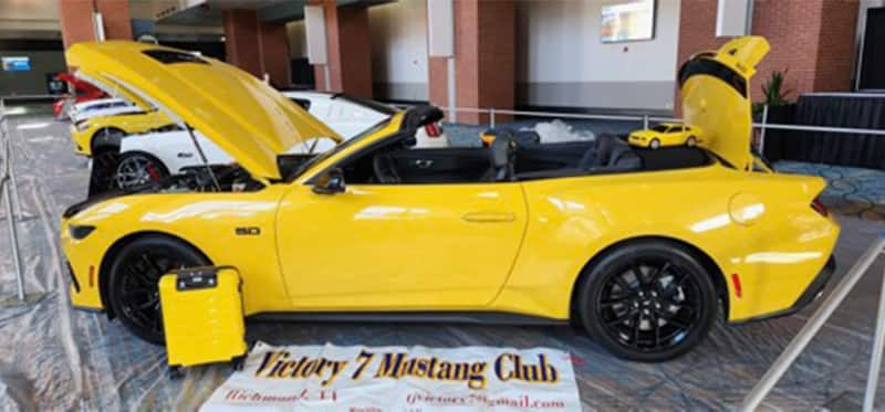 Mustang Club at Richmond show