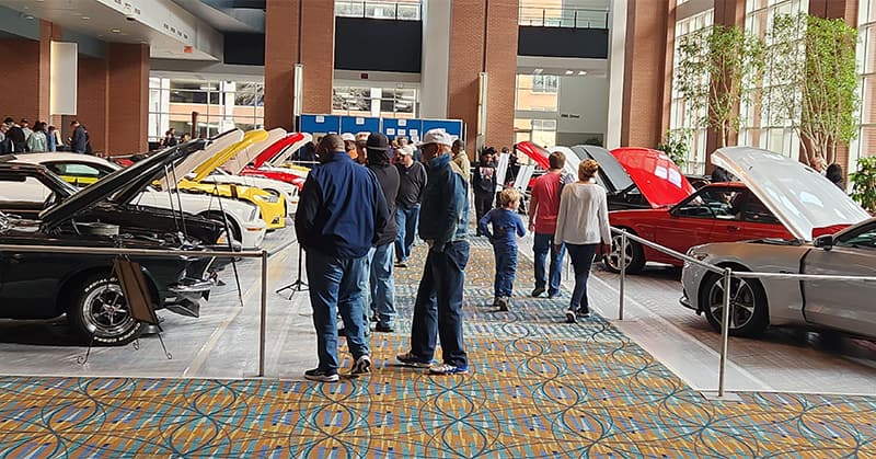 Mustang Club at Richmond show