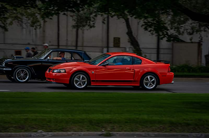 SN95 Mustang on woodward