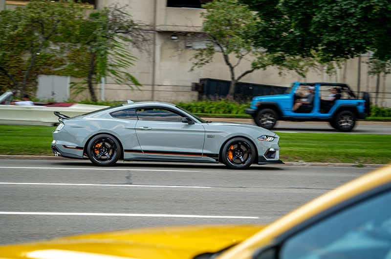 Fighter Jet Gray Mach 1 Mustang