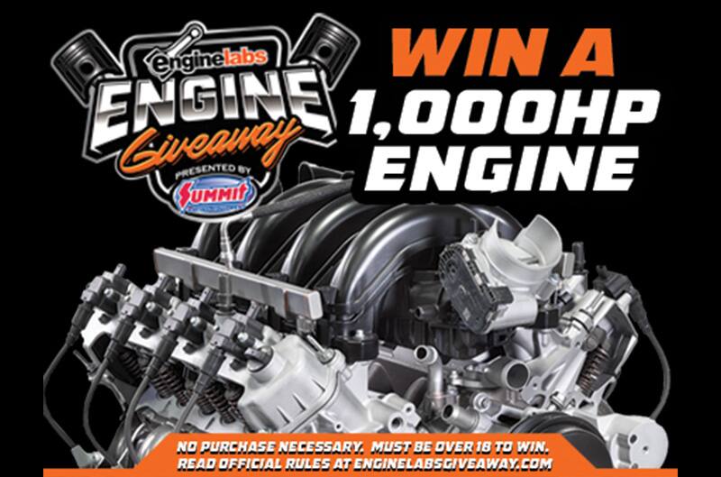 Engine Labs 1000HP Engine Giveaway