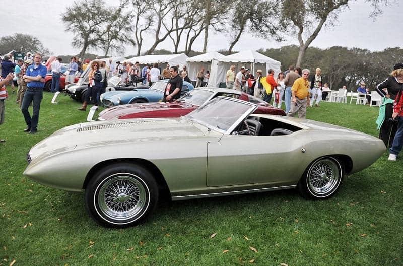 Both the Bordinat Cobra and Cougar II are on display at Amelia Island