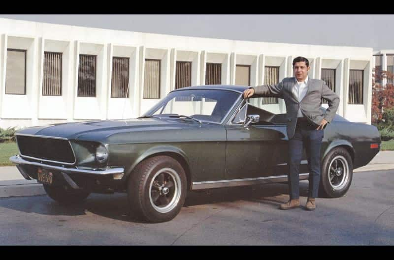 A picture of Frank Marranca with the Bullitt number 559 in 1973