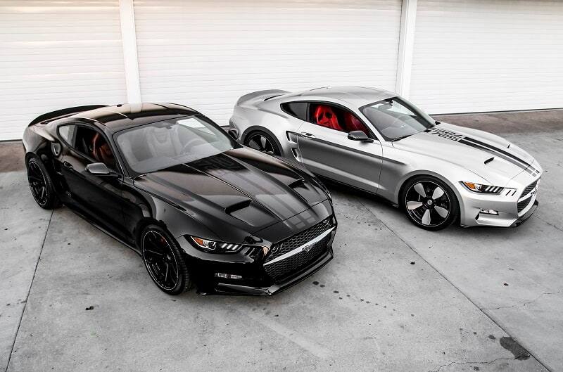 Black and Silver Mega Mustang Rockets