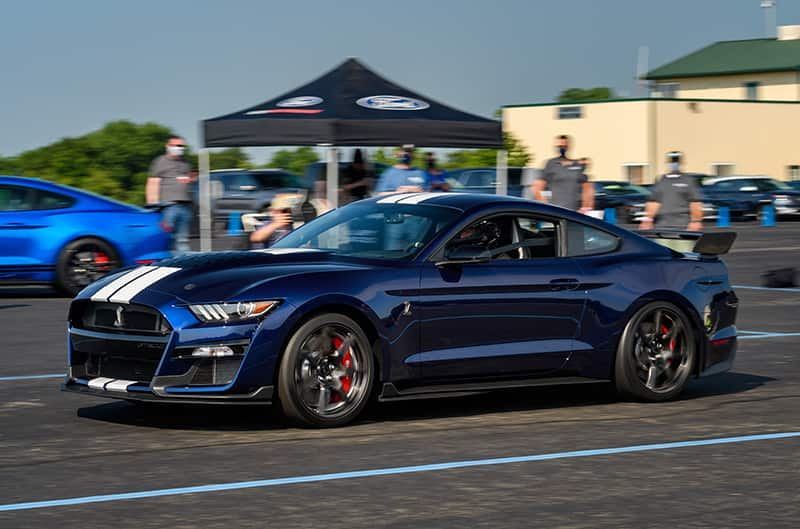 Dark Blue Shelby GT500