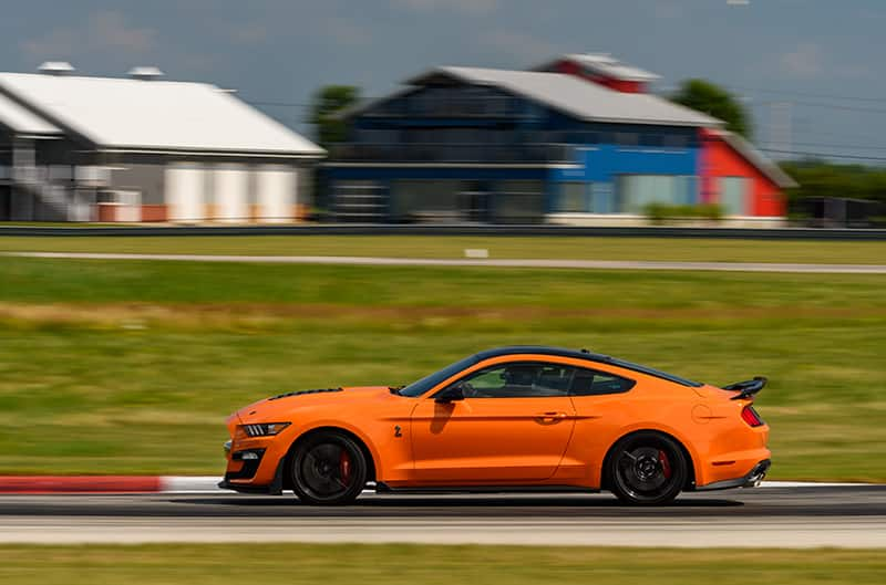 Twister Orange GT500 On Track