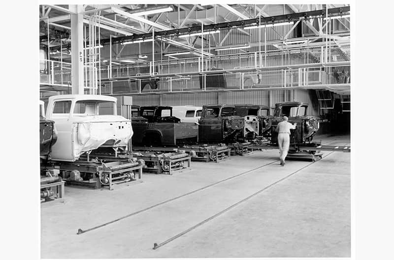 Ford Trucks in production at lorain assembly