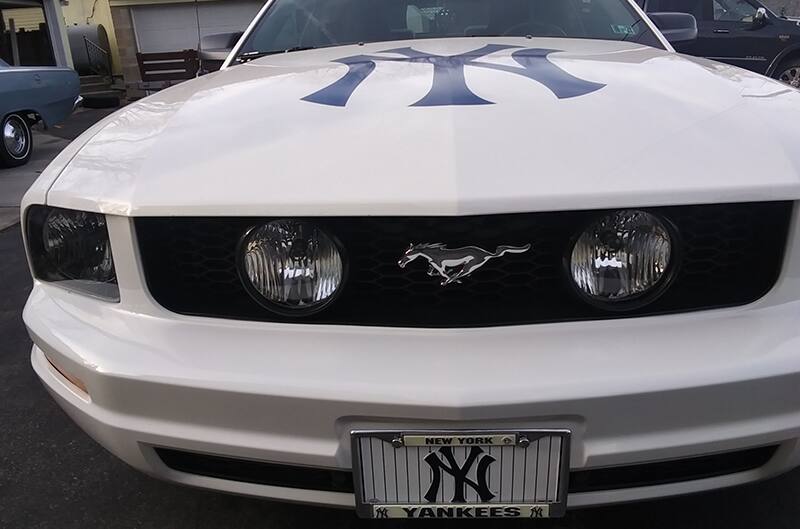 Yankee Mustang GT close up of front end