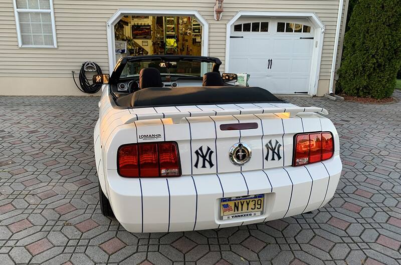 Rear Photo of Yankee Mustang