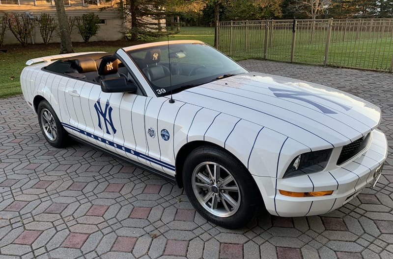 Yankee Mustang in Driveway