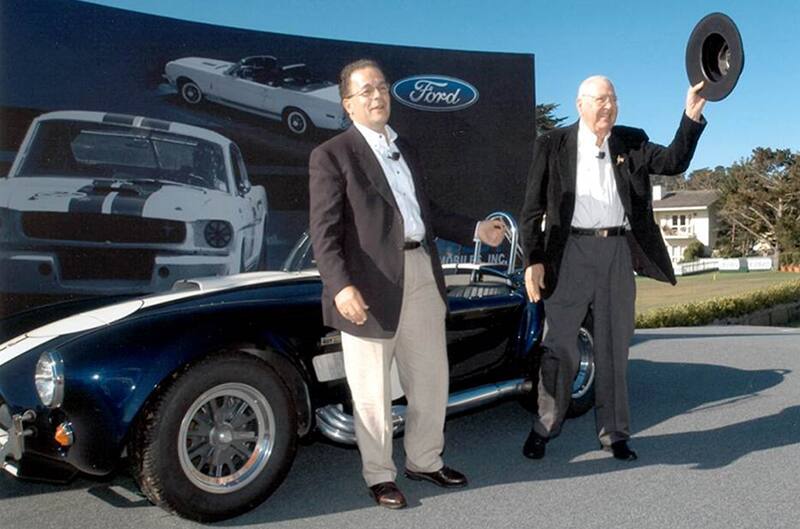 Pebblie Beach announcement ford and shelby join forces