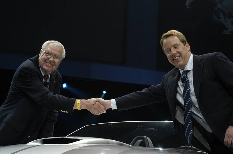 Shelby and Ford at NAIAS Press conference
